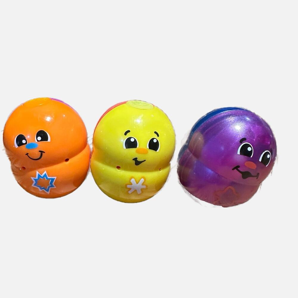 Lot of 3 Fisher Price Mattel 2011 Topsy Turvy Tumblers Toys